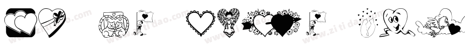 KR Be Mine Again字体转换